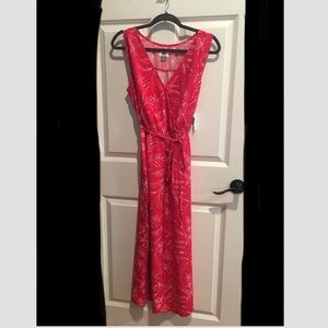 NWT Old Navy Pink Sleeveless Maxi Dress Size L